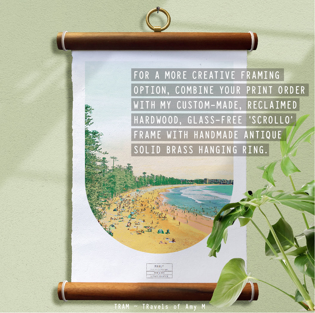 MANLY SKYLINE ART PRINT