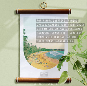 MANLY SKYLINE ART PRINT