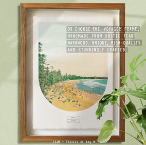 MANLY SKYLINE ART PRINT