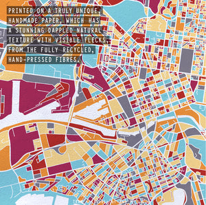 MELBOURNE MAP ART PRINT