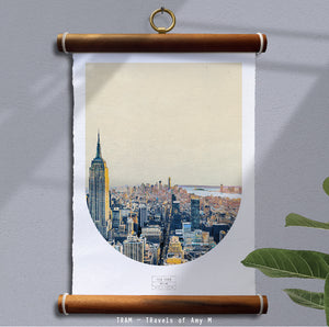 NEW YORK SKYLINE ART PRINT