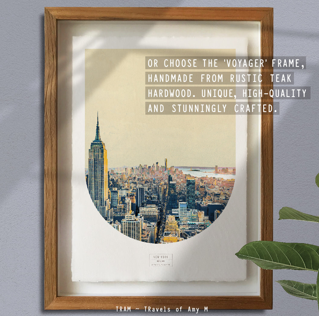 NEW YORK SKYLINE ART PRINT