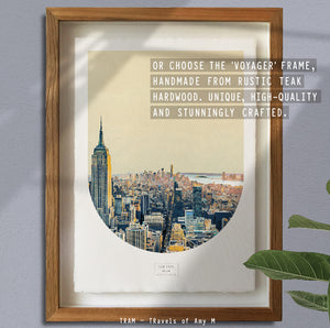 NEW YORK SKYLINE ART PRINT