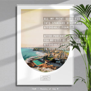 NEWCASTLE SKYLINE ART PRINT