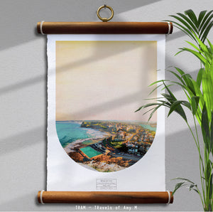 NEWCASTLE SKYLINE ART PRINT