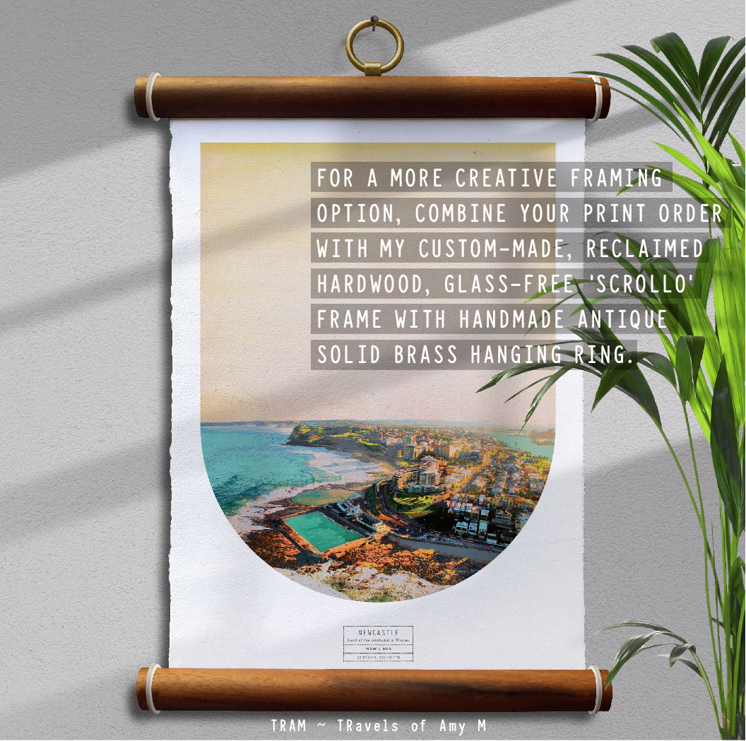 NEWCASTLE SKYLINE ART PRINT