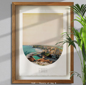 NEWCASTLE SKYLINE ART PRINT