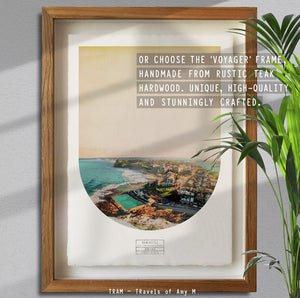 NEWCASTLE SKYLINE ART PRINT