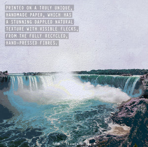 NIAGARA FALLS SKYLINE ART PRINT