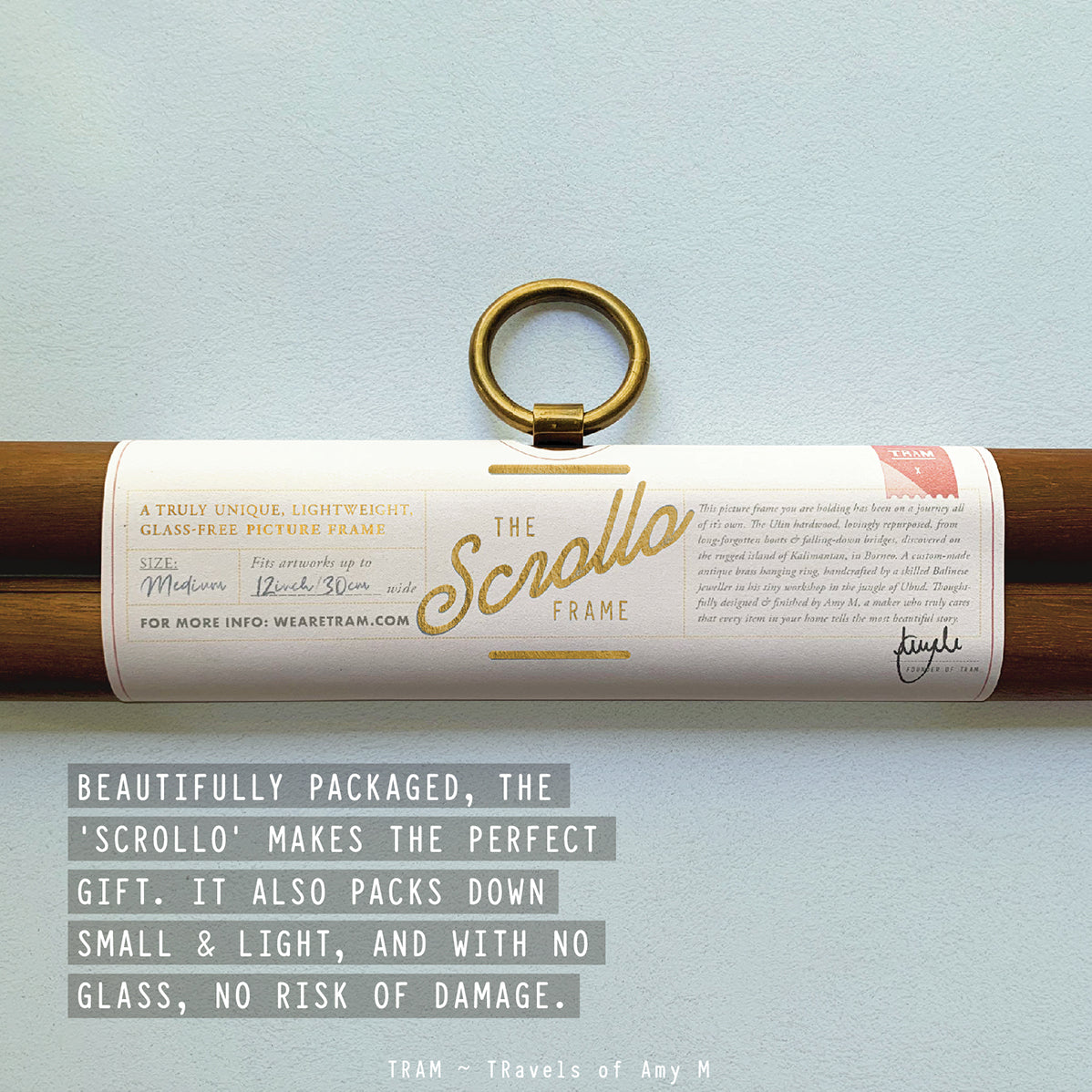 THE 'SCROLLO' FRAME ~ POSTER HANGER