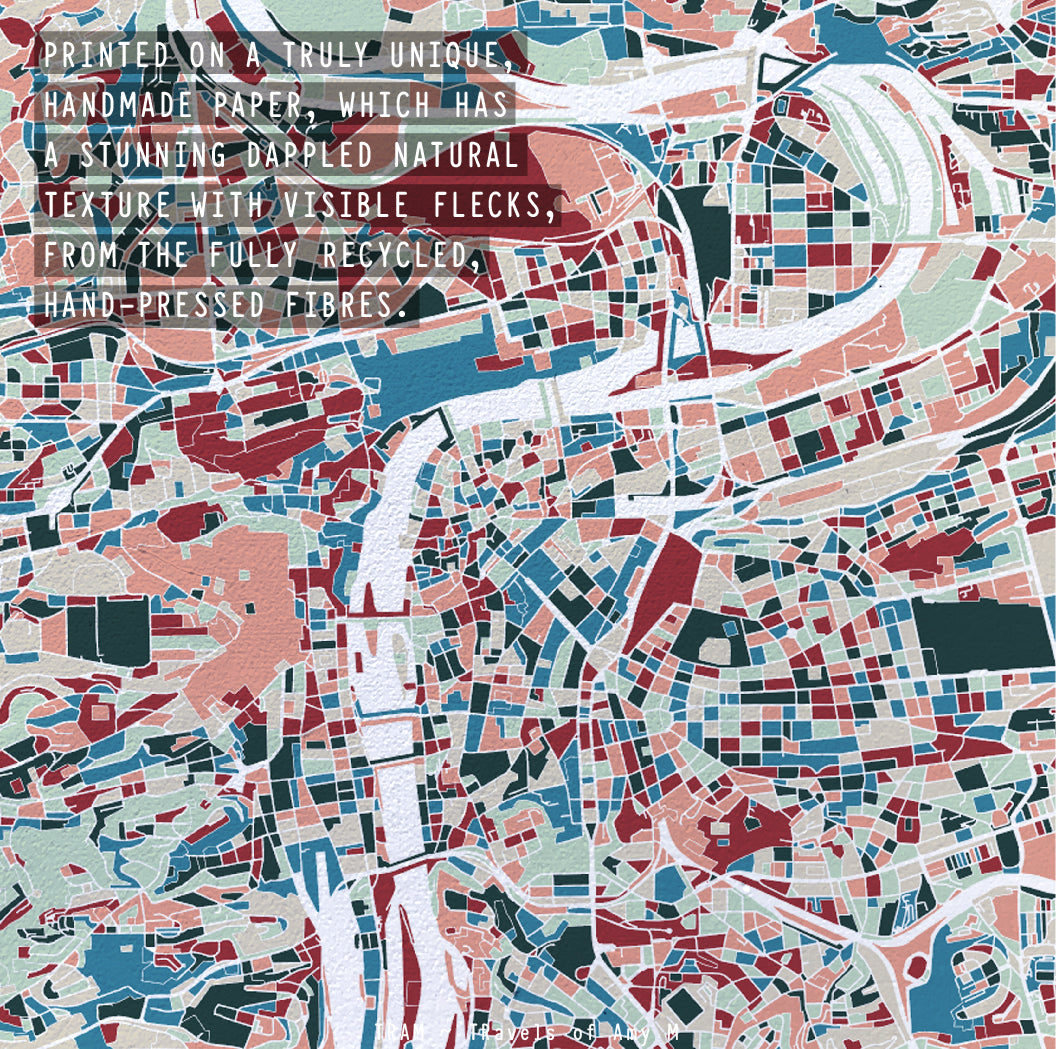 PRAGUE MAP ART PRINT