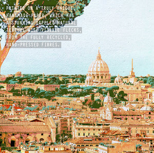 ROME SKYLINE ART PRINT