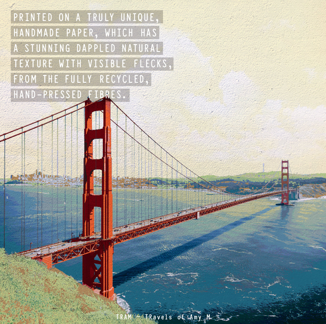 SAN FRANCISCO SKYLINE ART PRINT