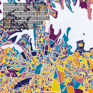 SYDNEY MAP ART PRINT