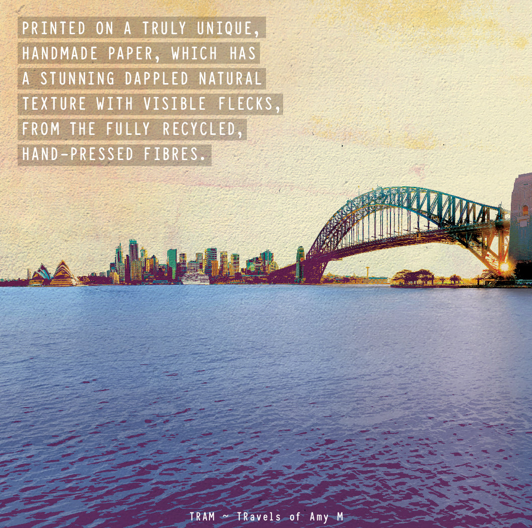 SYDNEY SKYLINE ART PRINT