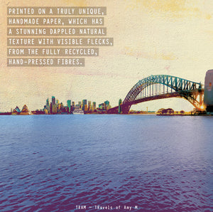 SYDNEY SKYLINE ART PRINT