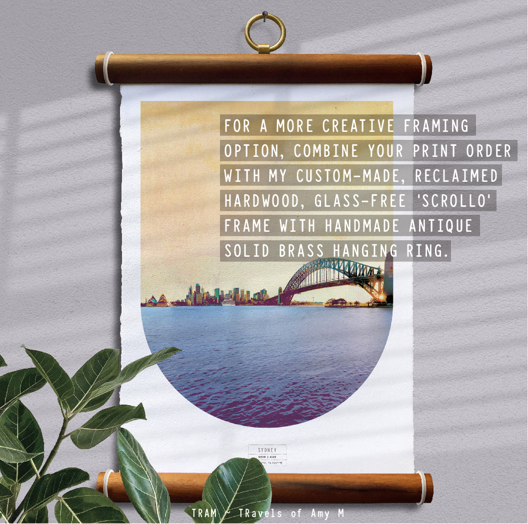 SYDNEY SKYLINE ART PRINT