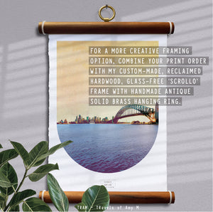 SYDNEY SKYLINE ART PRINT