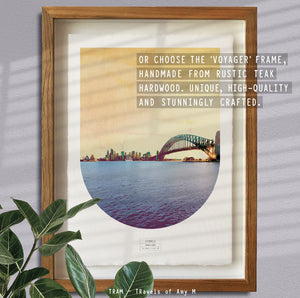 SYDNEY SKYLINE ART PRINT