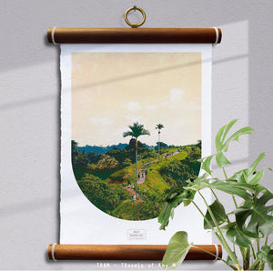 UBUD SKYLINE ART PRINT