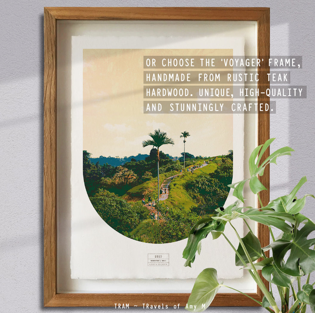 UBUD SKYLINE ART PRINT