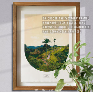 UBUD SKYLINE ART PRINT
