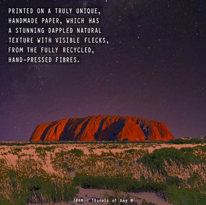 ULURU SKYLINE ART PRINT