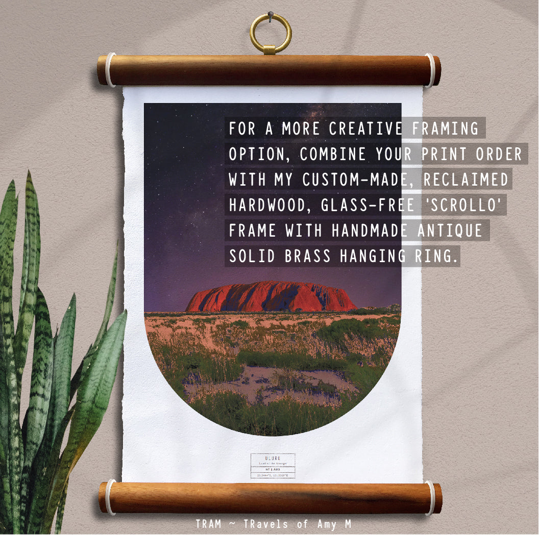 ULURU SKYLINE ART PRINT