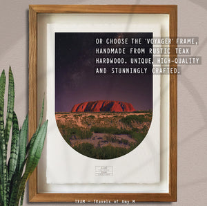 ULURU SKYLINE ART PRINT