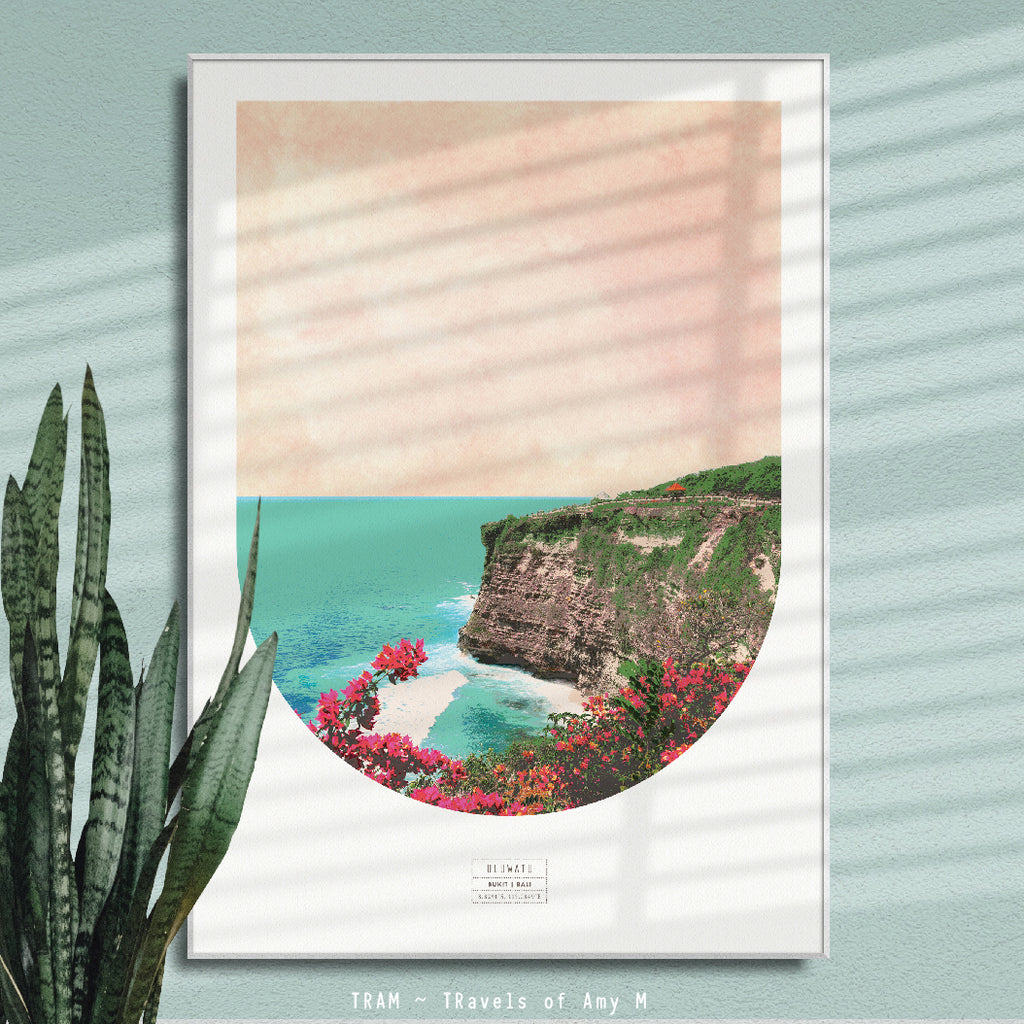 ULUWATU SKYLINE ART PRINT