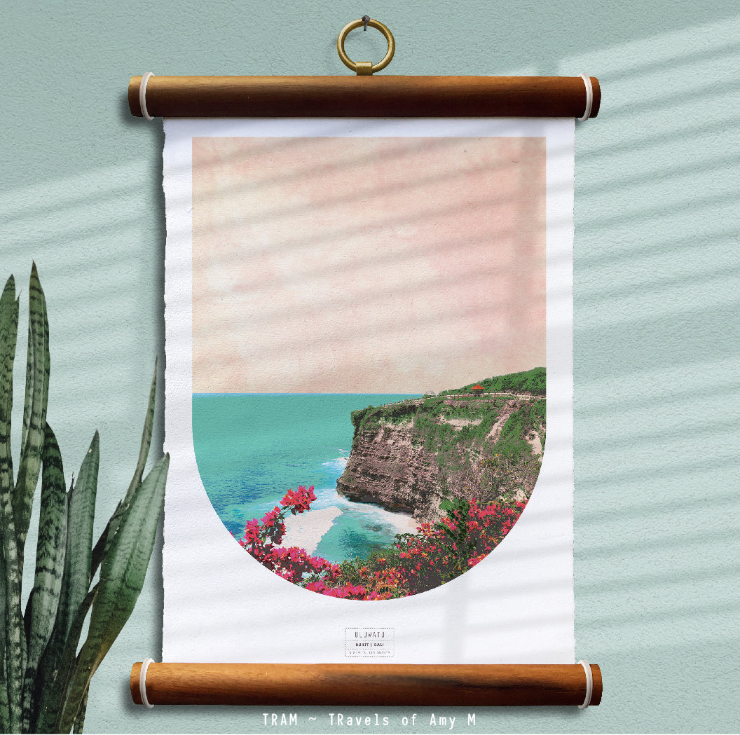 ULUWATU SKYLINE ART PRINT