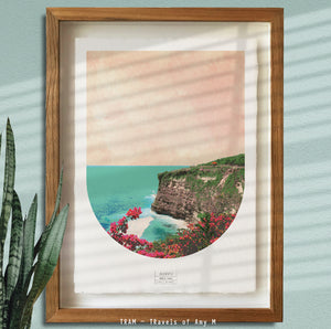 ULUWATU SKYLINE ART PRINT