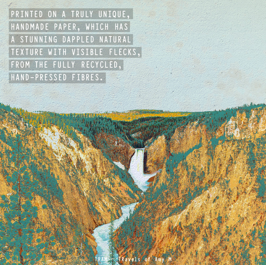 YELLOWSTONE SKYLINE ART PRINT