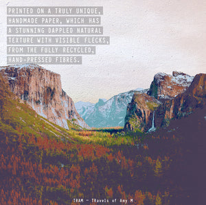 YOSEMITE SKYLINE ART PRINT