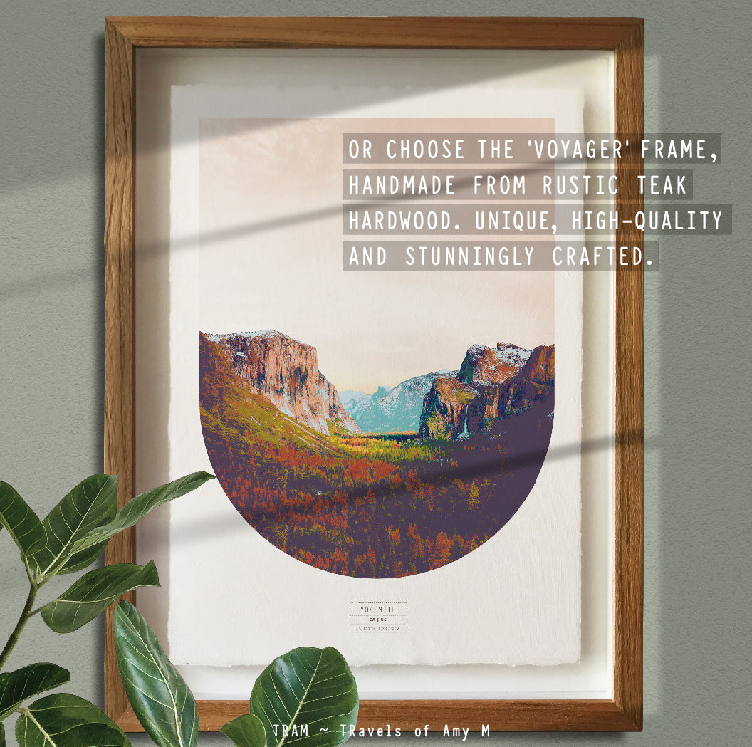 YOSEMITE SKYLINE ART PRINT